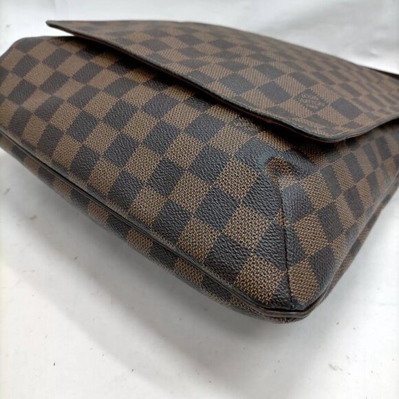 100% Authentic Louis Vuitton Musette Brown Damier Ebene Shoulder Bag - Picture 5 of 9